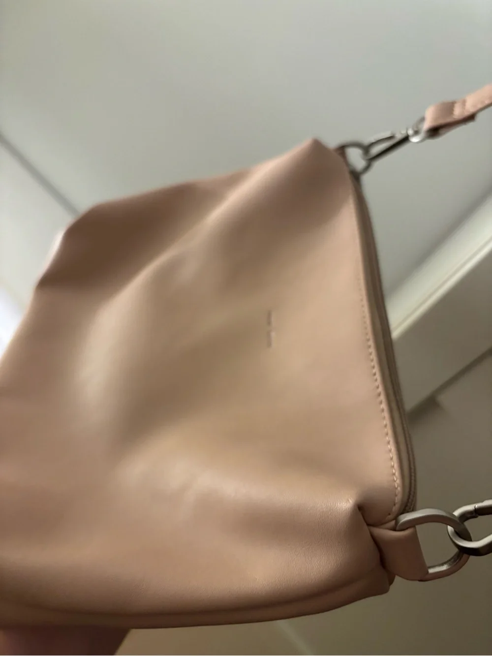 Pixie Mood Neutral Pink Crossbody Bag with Adjustable Strap